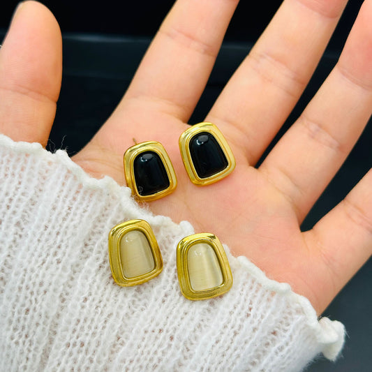 Women's Cat Eye Simple Light Luxury Korean Earrings