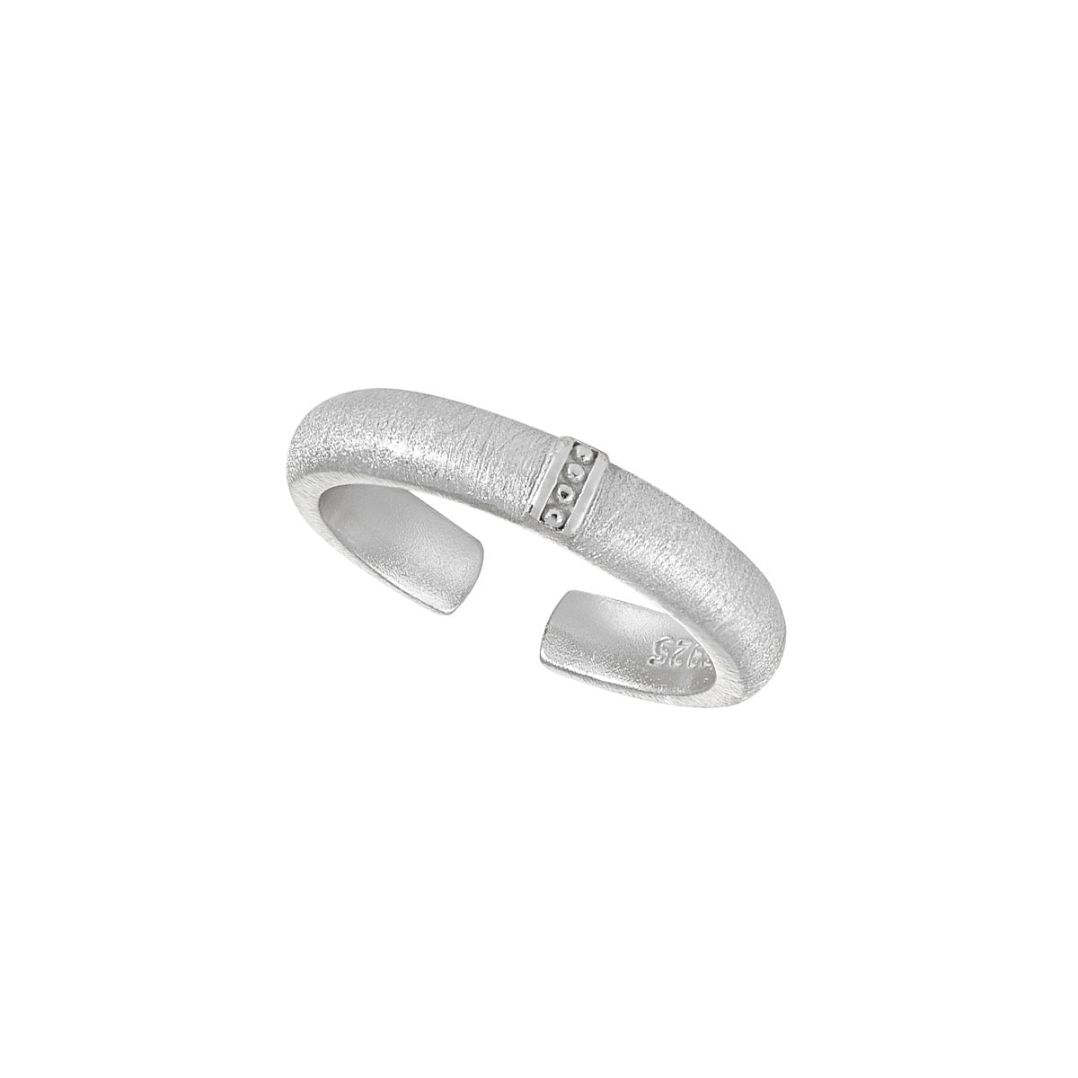 Women's Minimalist Sterling Sier Niche Personality High-grade Rings