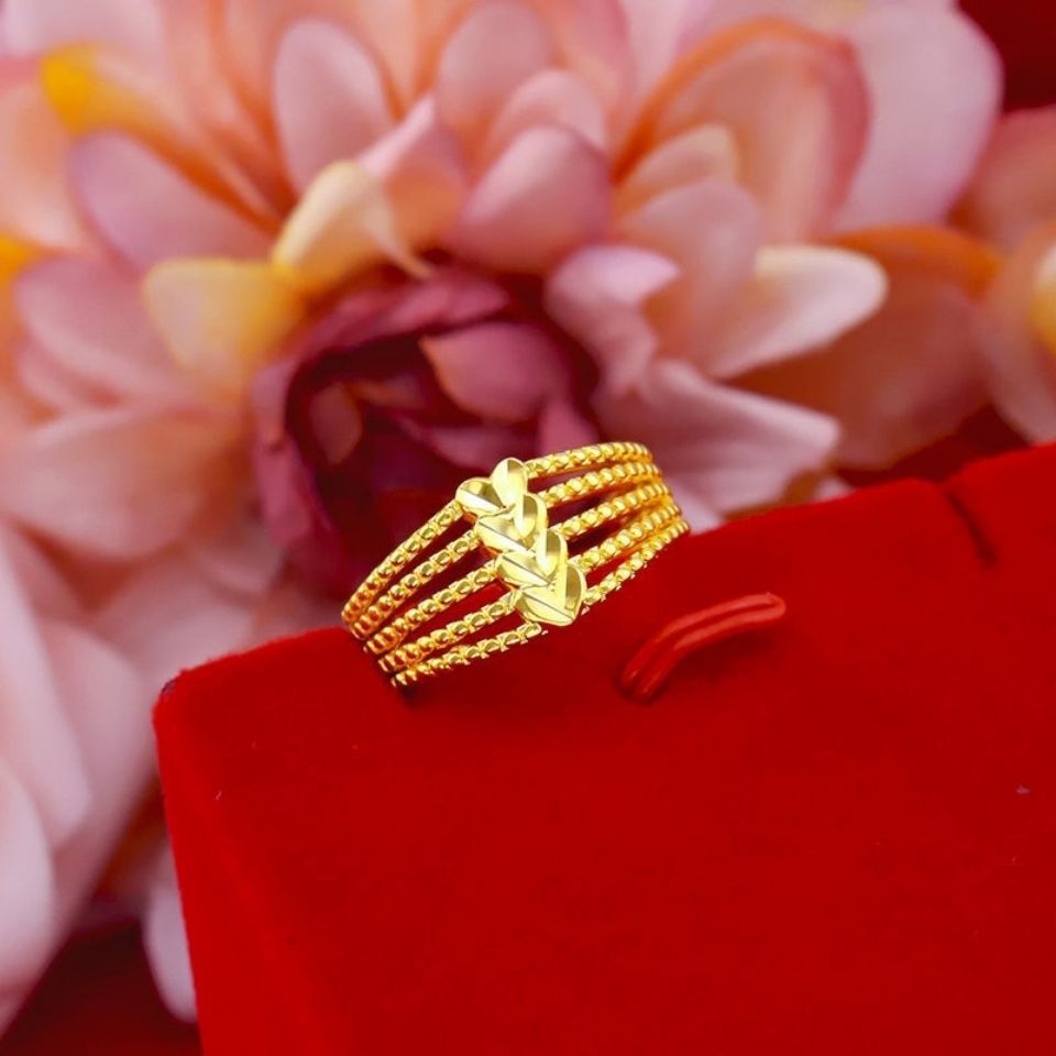 Female Imitation Accessories Lily Bow Simple Jewelry Stall Rings