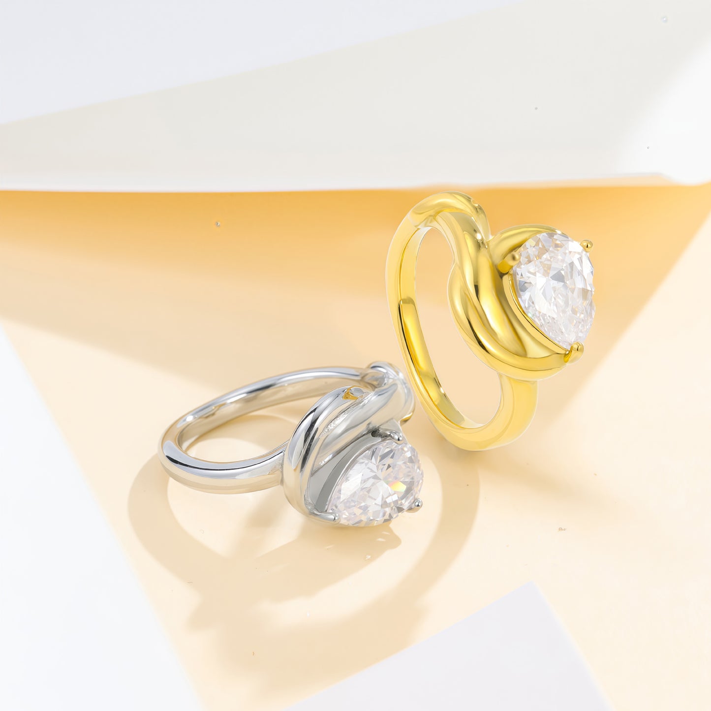 Titanium Steel Female Light Luxury High-grade Sense Does Not Fade Ring