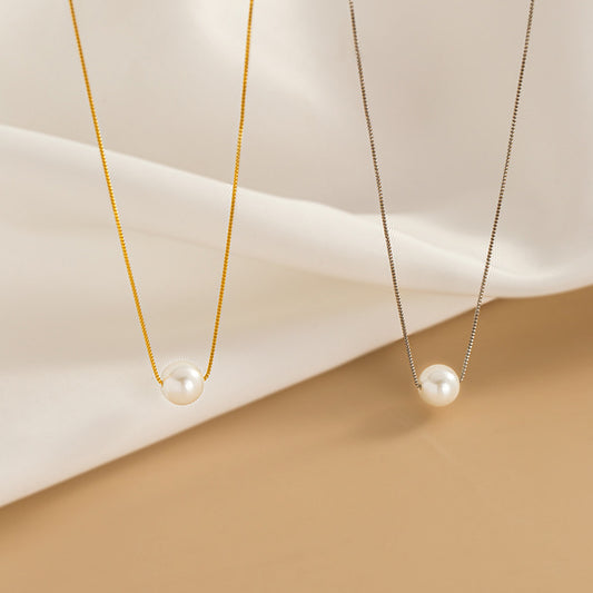 Light Luxury Shell Pearls Female Summer Necklaces
