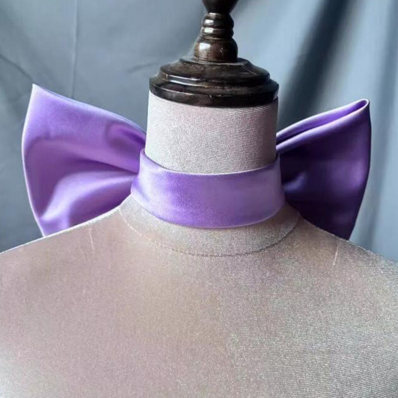 Talking Tom Cat Purple Bow Neck Girlfriend Dream Necklaces