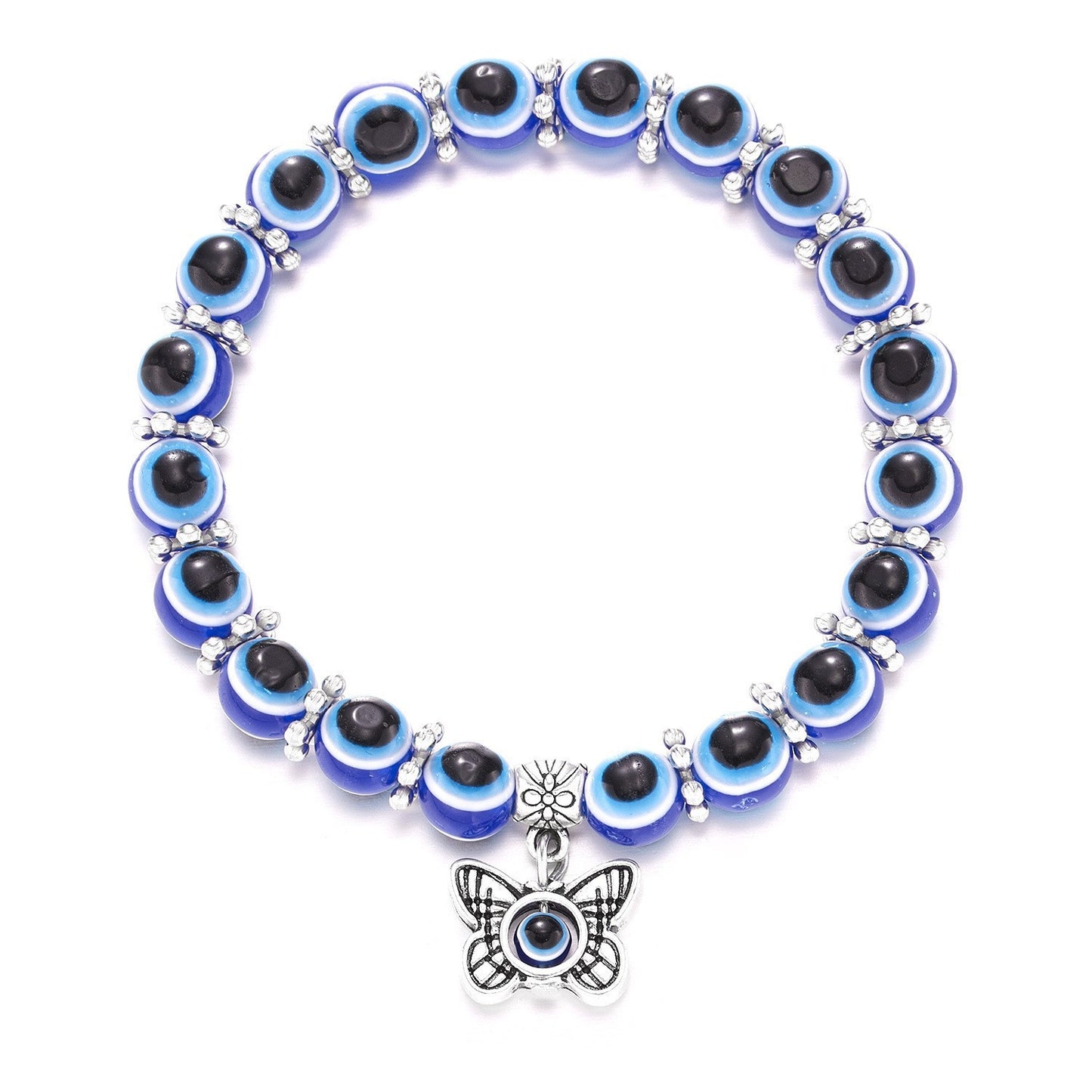 Blue Eyes Hand Of Fatima Turkish Bracelets