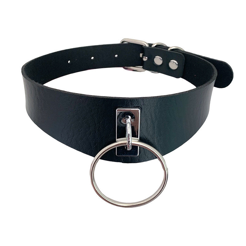 Personality Hip Hop Punk Trend Leather Rings