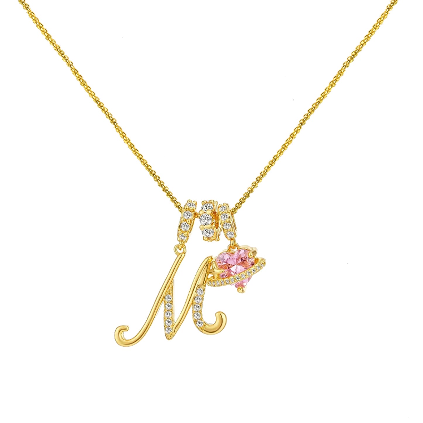 Dopamine English Letter Light Luxury Minority Necklaces
