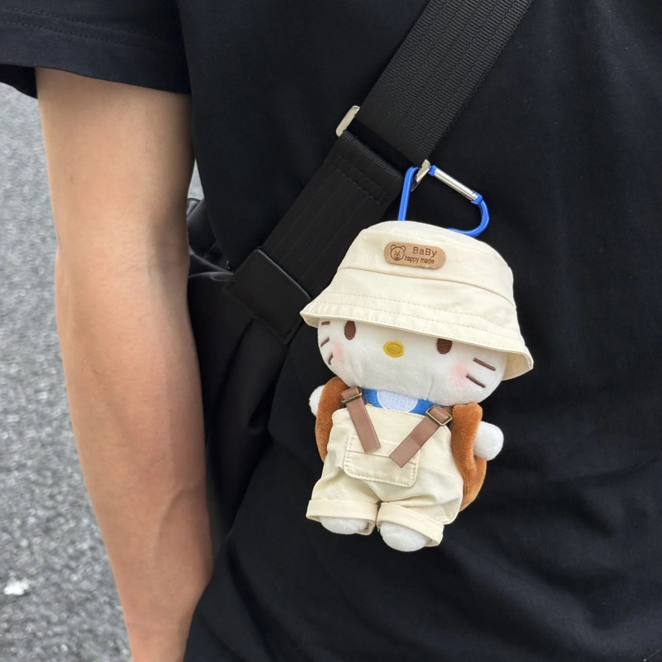 Package Cartoon Lovely Key Buckle Plush Pendants