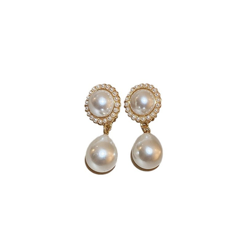 Women's Pearl Retro Minority High-grade High Profile Rings