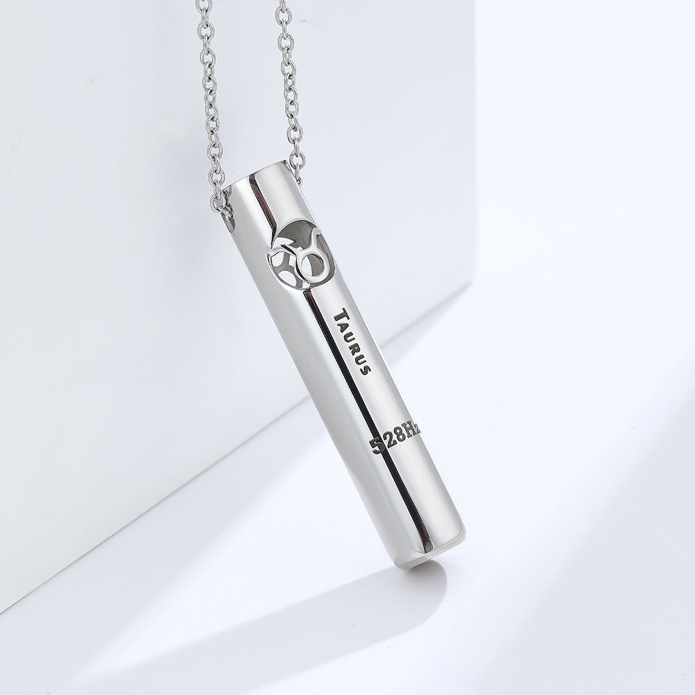 Emergency Rescue Whistle Constellation Meditation Anxiety Necklaces