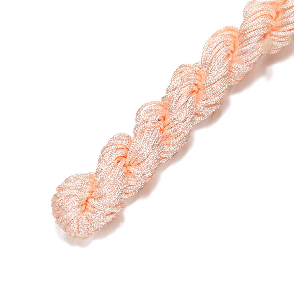 Handmade Braided Jade Strand Red Rope Thread Chinese Knot Hanging Ornaments