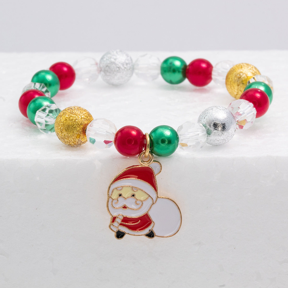 Hot Christmas Holiday Santa Claus Snowflake Bell Elk Bracelets