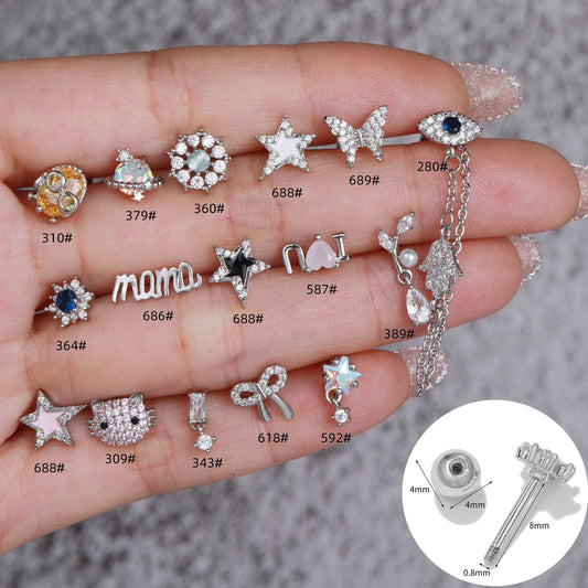 Geometric Metal Light Luxury Simplicity Ear Rings