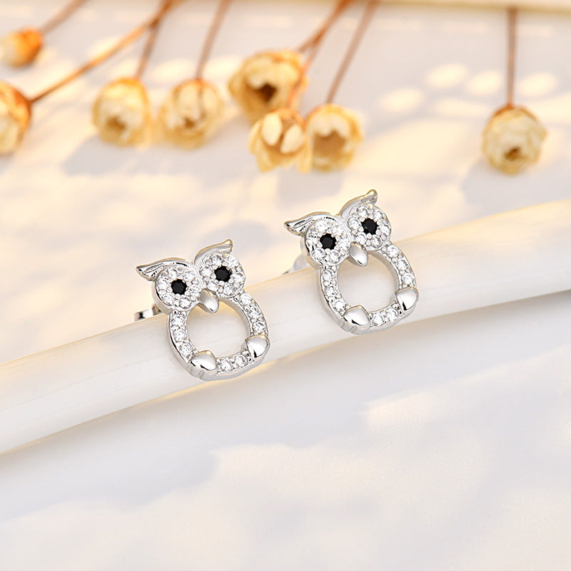 Sterling Sier Needle Fashion Elegant Gold-plated Rings