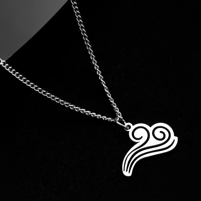 Women's & Men's Air Breeze Titanium Steel Does Not Fade Personality Sweater Pendants