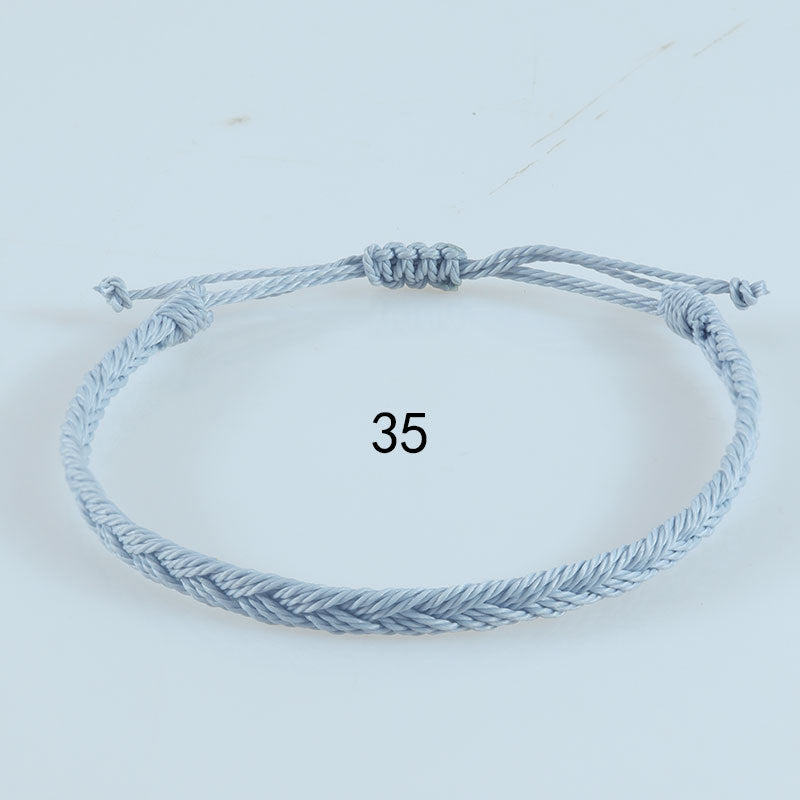 Women's & Men's Creative Handmade Braided Rope Bohemian Twist Bracelet