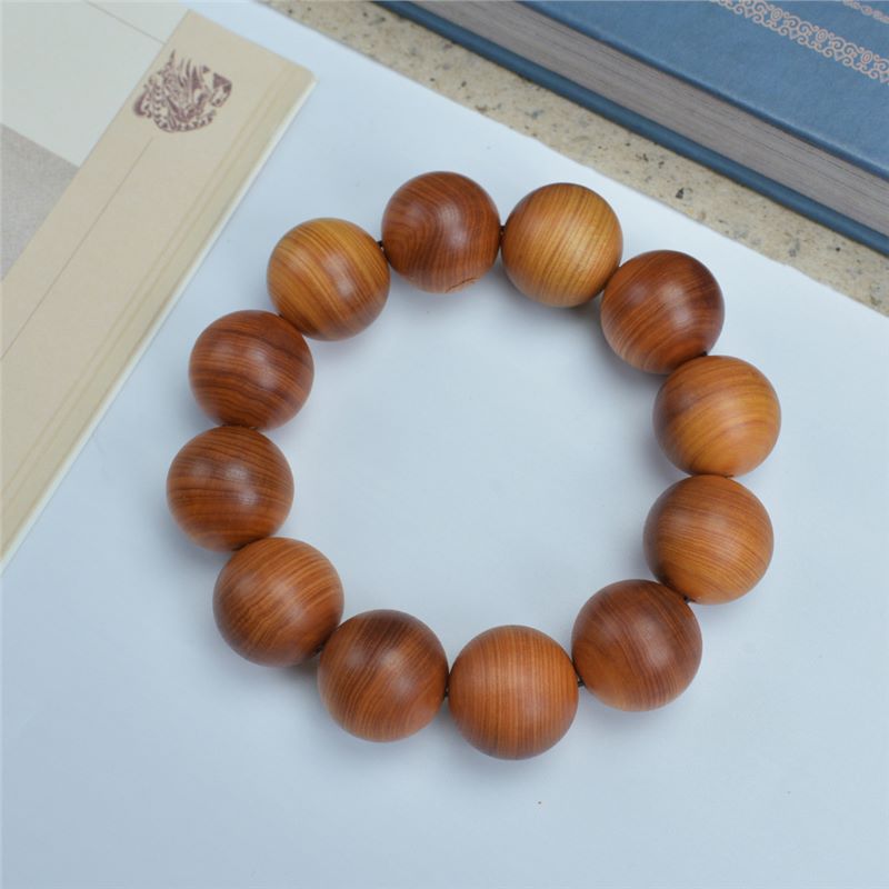 Men's Black High Oil Arborvitae Old Materials Bracelets