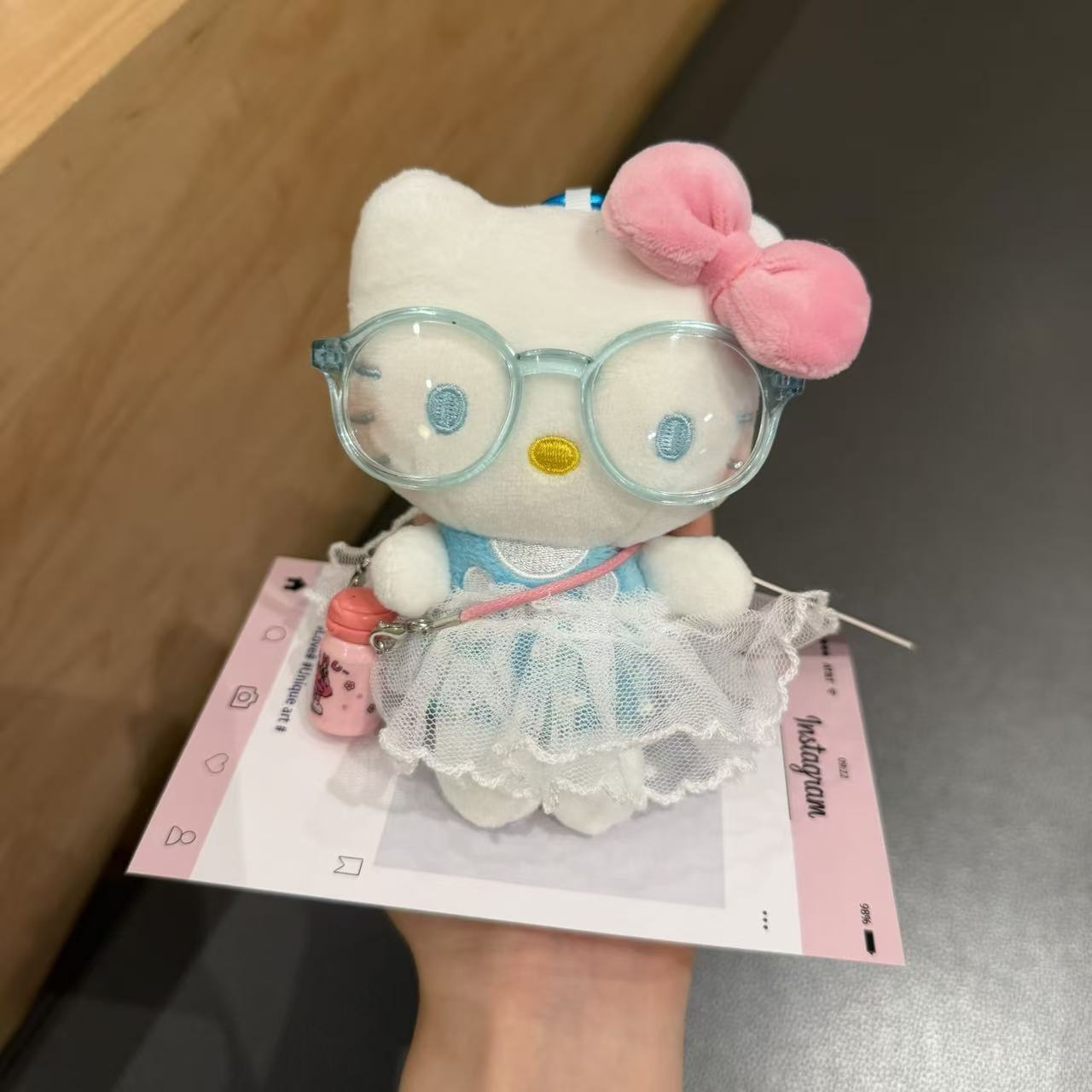 Package Cartoon Lovely Key Buckle Plush Pendants