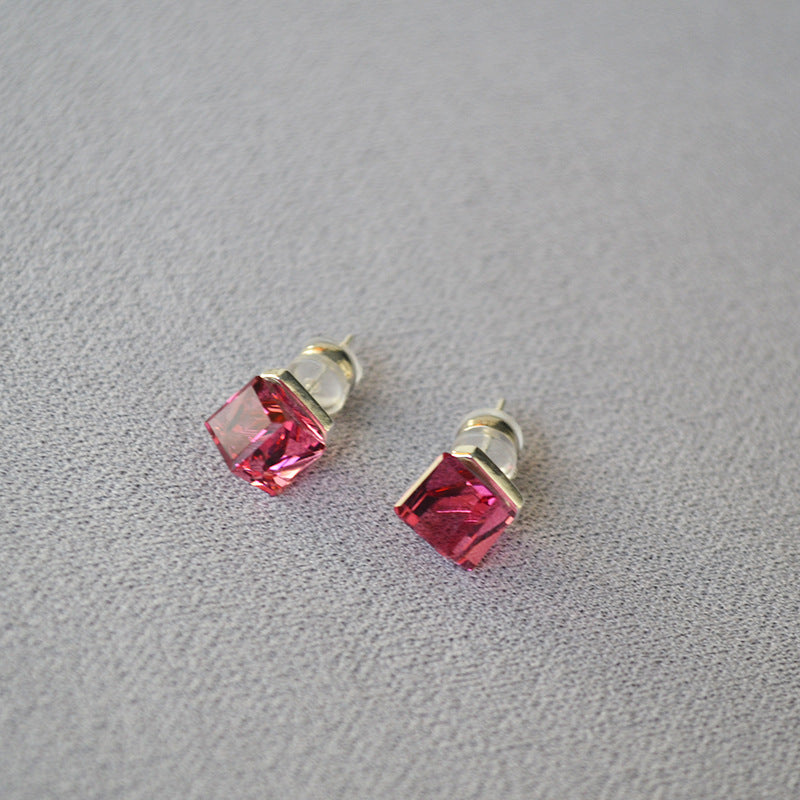 Square Crystal Shining Commuting Elegant Sier Rings