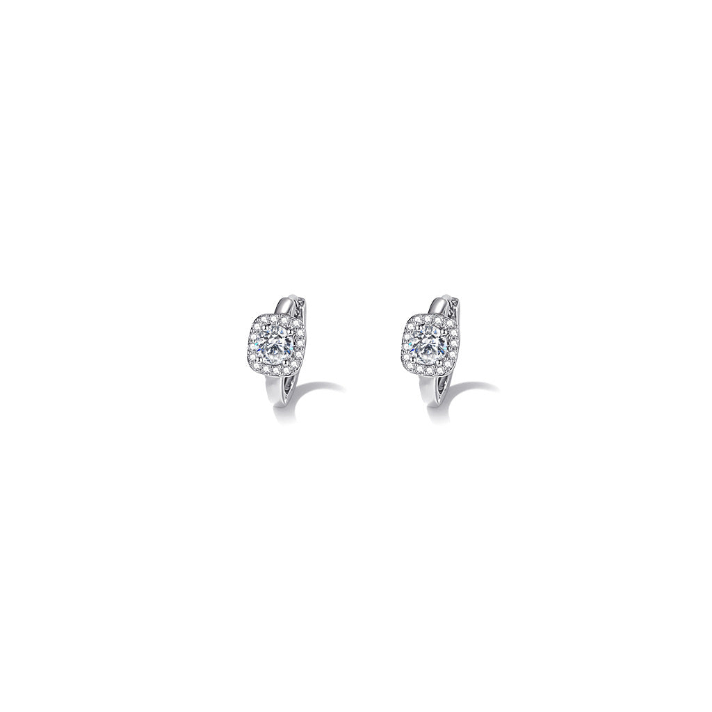 Women's Sugar Zircon Design Super Shiny High-grade Light Earrings