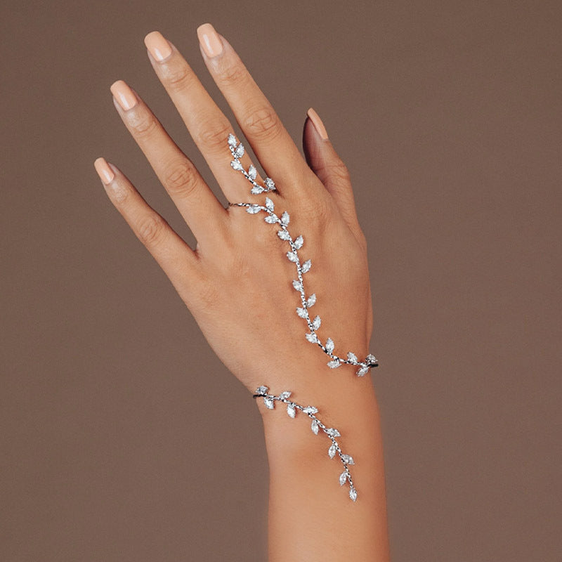 Rhinestone Simple Trendy Versatile Personality Street Shot Bracelets