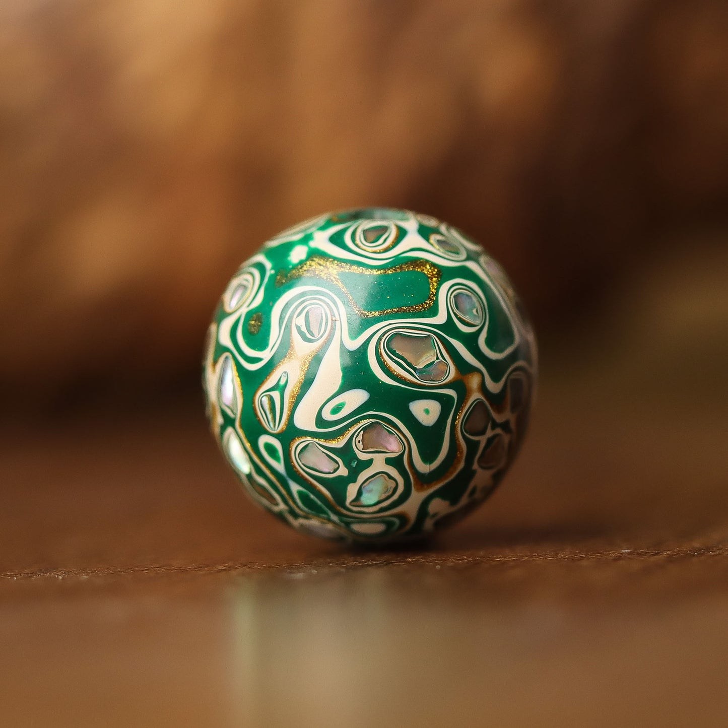 Large Paint Beads Single Bead Fine Bracelet