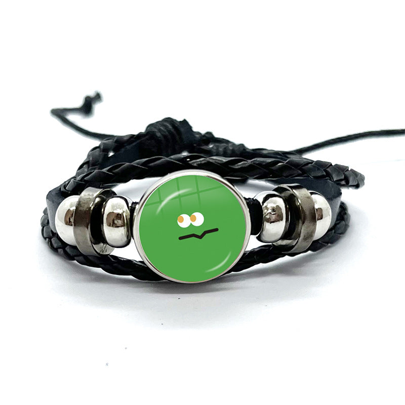 May Day Facial Expression Package Ball Cartoon Pattern Time Bracelet