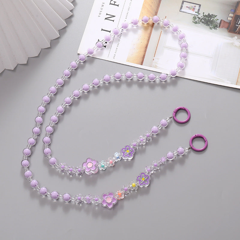 Phone Case Lanyard Handmade Beaded Bag Hanging Ornaments