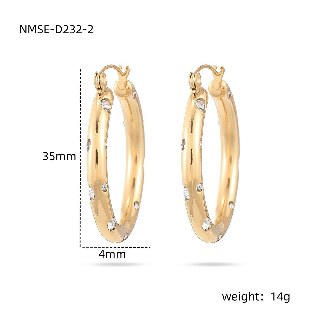 Stainless Steel Retro Shaped Rhinestone Zircon Light Luxury Rings