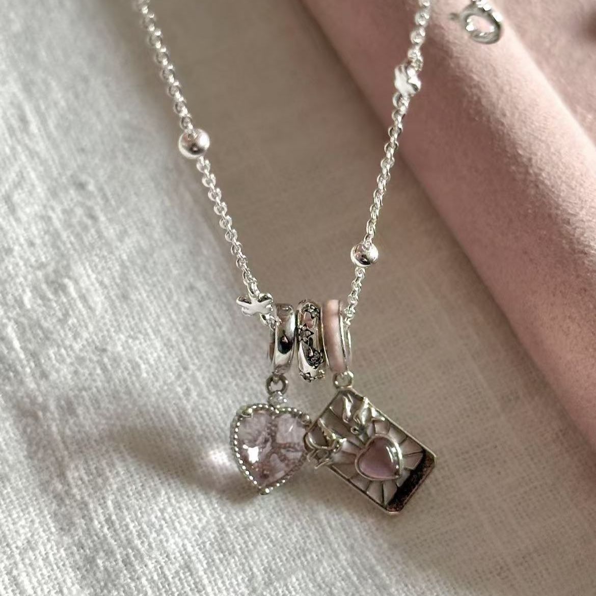 Love Tarot Fashion Niche Clavicle Chain Necklaces