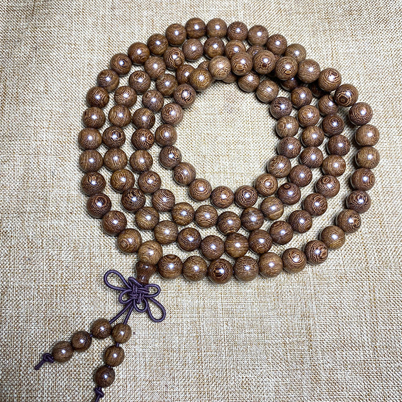 Women's & Men's Gold Sandalwood For Beads In Large Bracelet