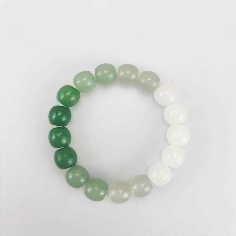 Children's Gradient Luminous Starry Sky Around Finger Plate Toy Pliable Temperament Bracelets