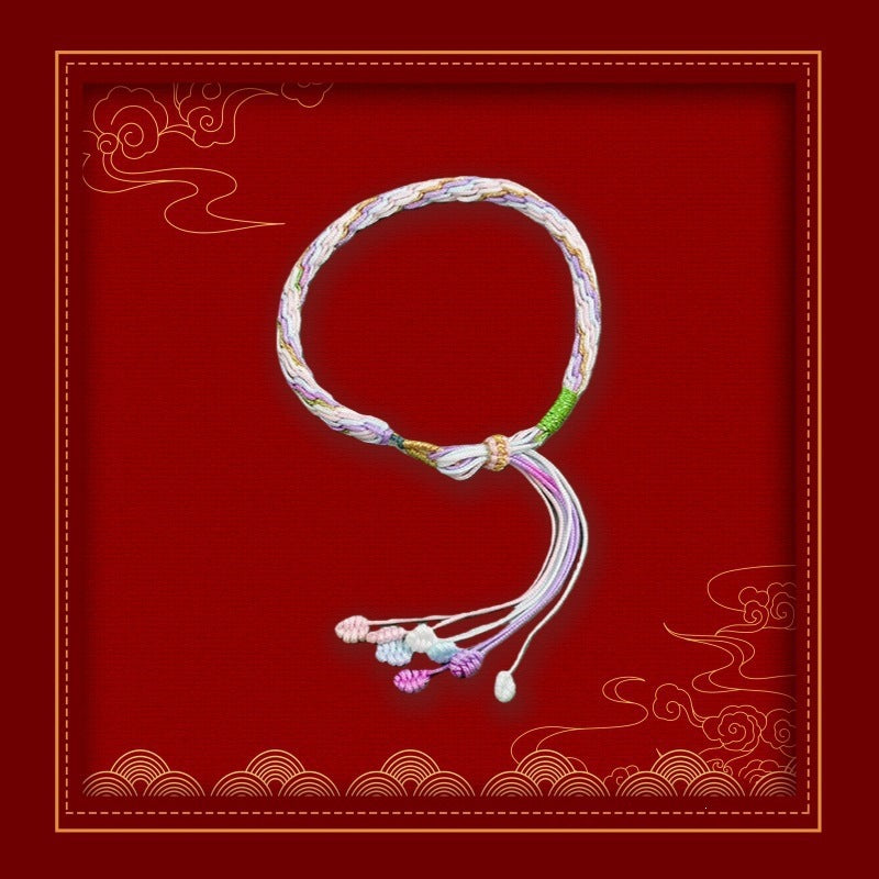 Children's Dragon Boat Festival Colorful Rope Chic Carrying Strap Batch Bracelet