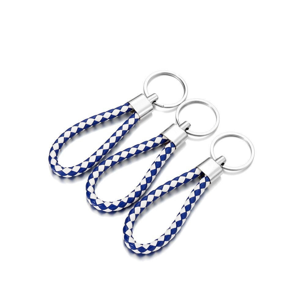 Color Creative Weaving Leather Rope Car Jewelry Accessories