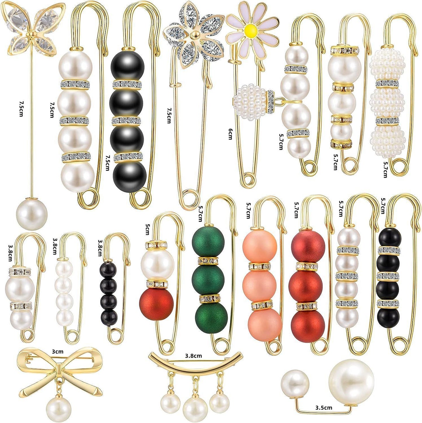 Women's Of Trousers Pin Artifact Fixed Clothes Buckle Brooches