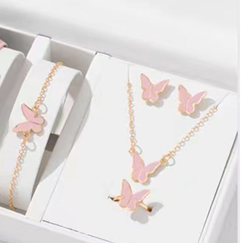 Durable Women's Simple Love Fashion Earings Rings