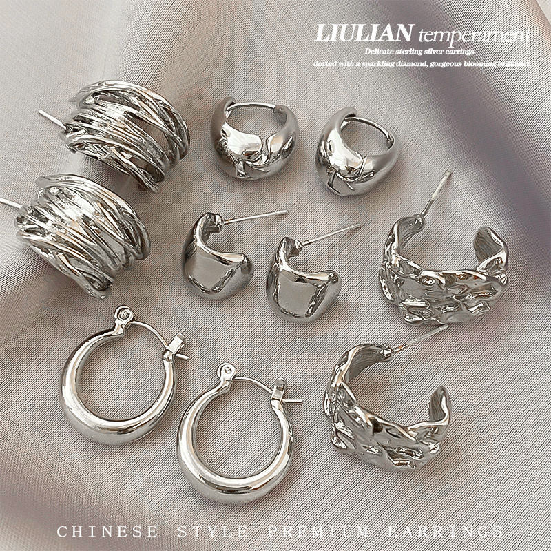 Temperament Niche Ear Jewelry Light Luxury Earrings