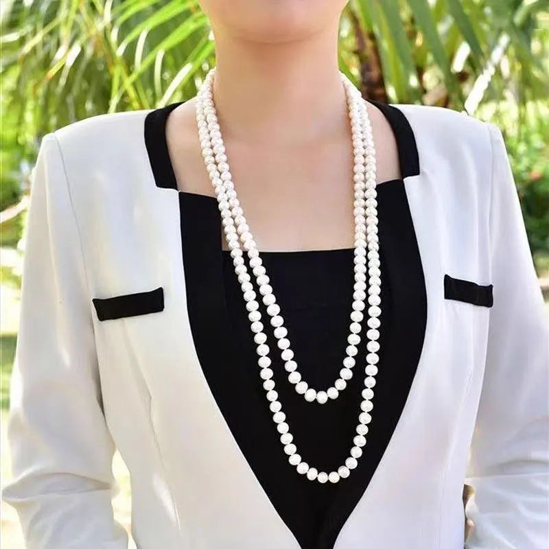 Long Cheongsam Fashion Super Cm Temperament Multiple Necklaces