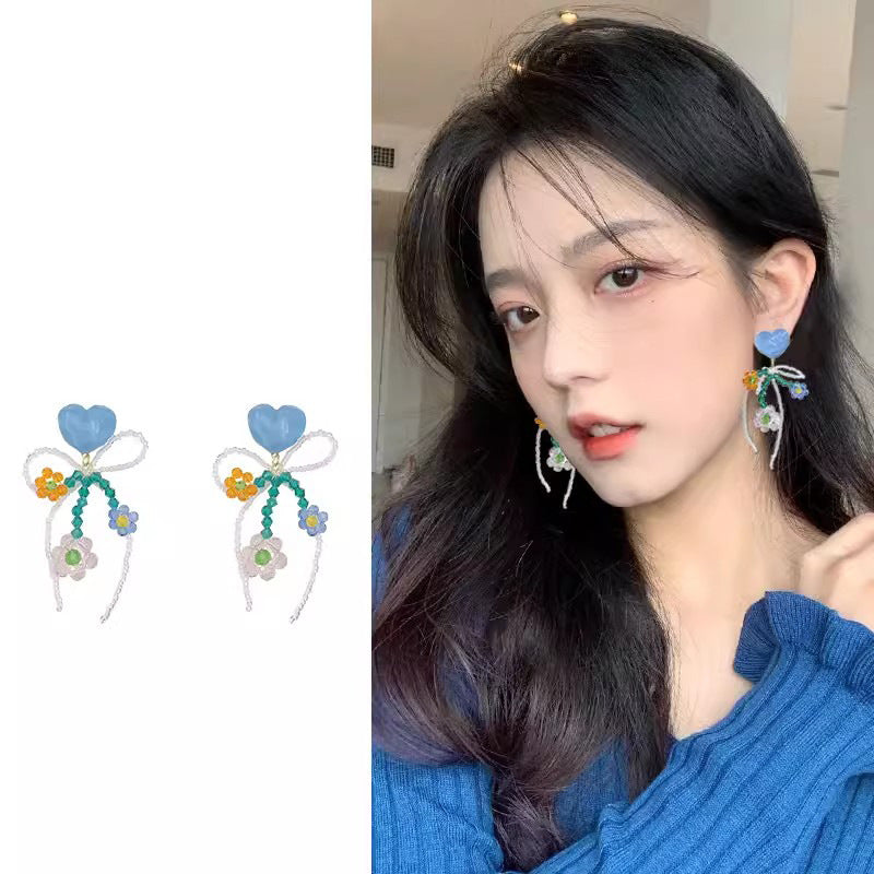 Advanced Chinese Style Retro National Eardrops Design Ear Earrings