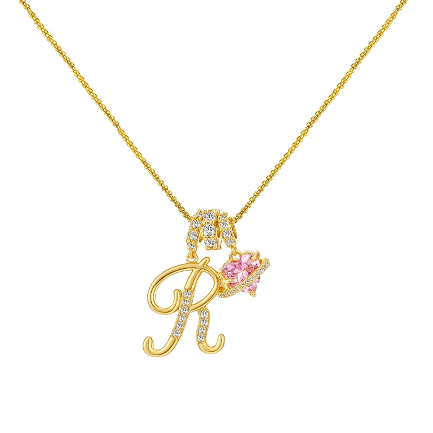 Dopamine English Letter Light Luxury Minority Necklaces