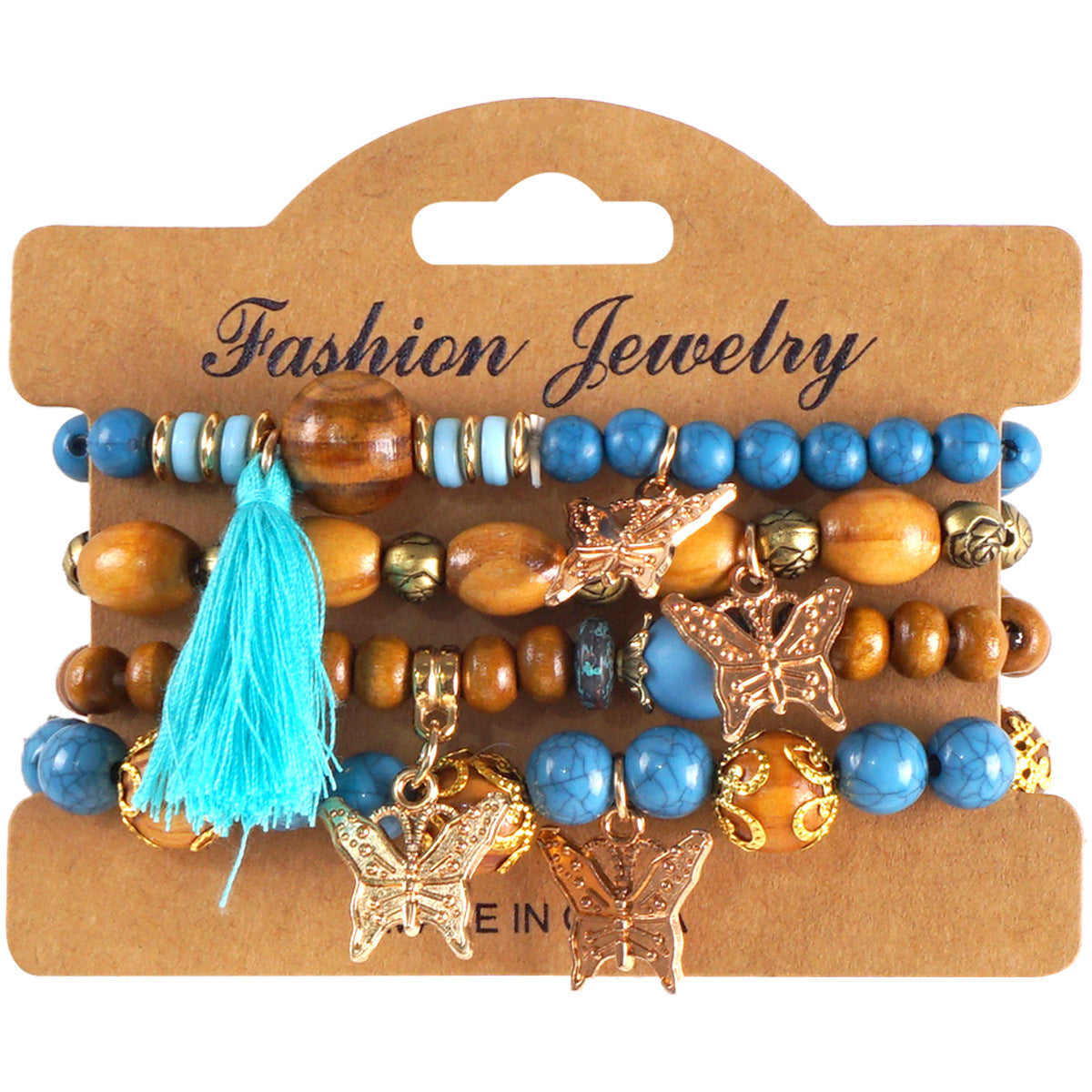 Bohemian Creative Tassel Beaded Fashion Jewellery Bracelet