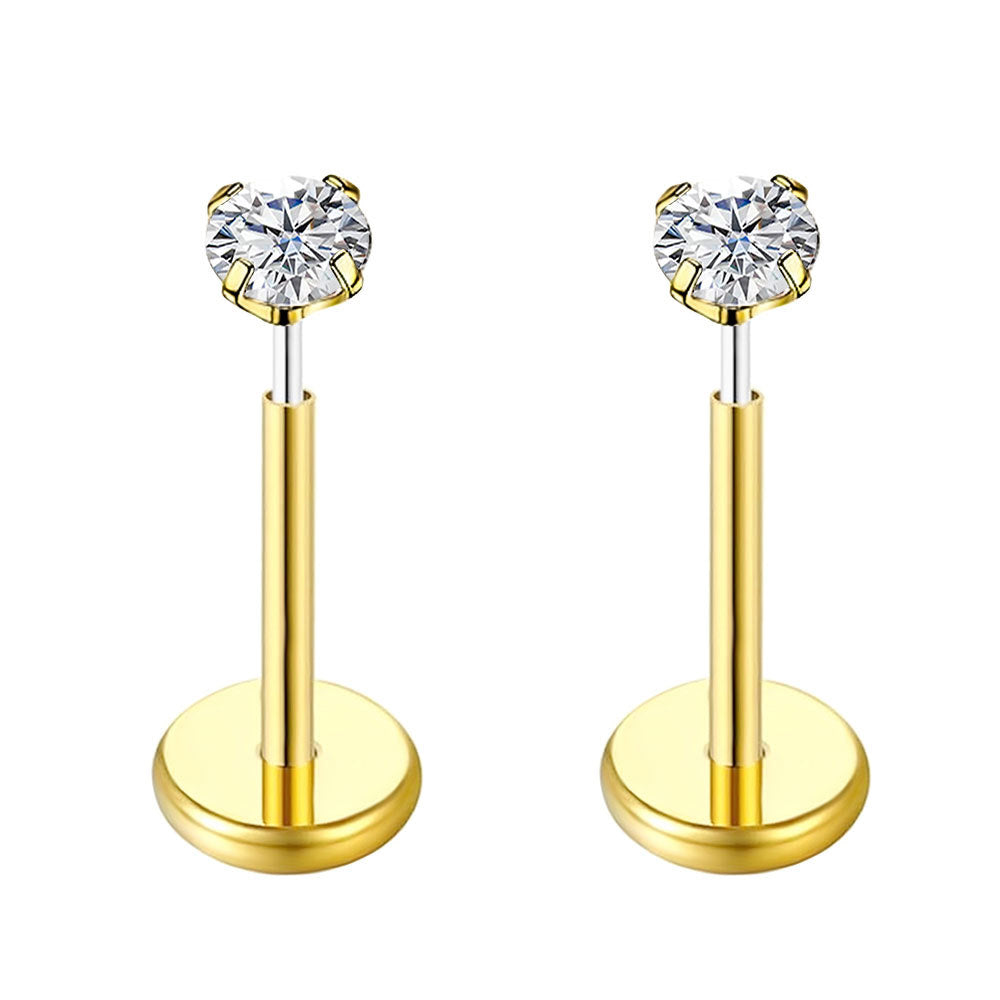 Best-selling Personality Flat Back Beautiful Elegant Earings Summer Stud Earrings