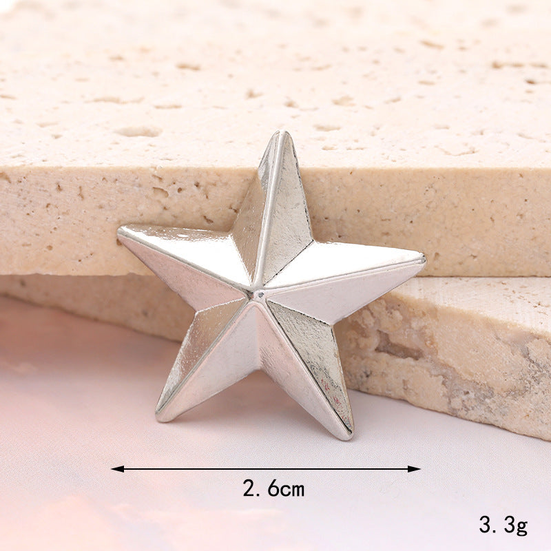 Fashion Trendy Style Hole Shoes Flower Three-dimensional Shoe Jewelry Accessories