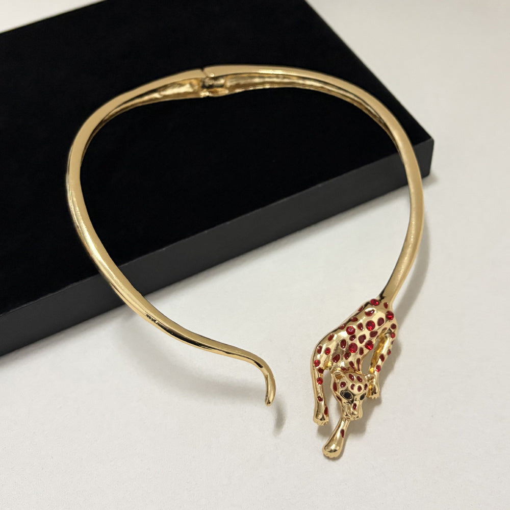 Light Luxury High-grade Open Elastic Clavicle Necklaces