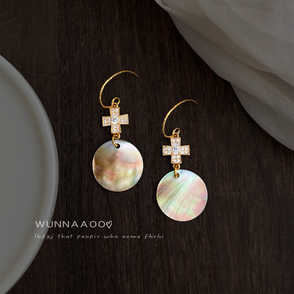 French Style Vintage Handmade Design Sense Earrings