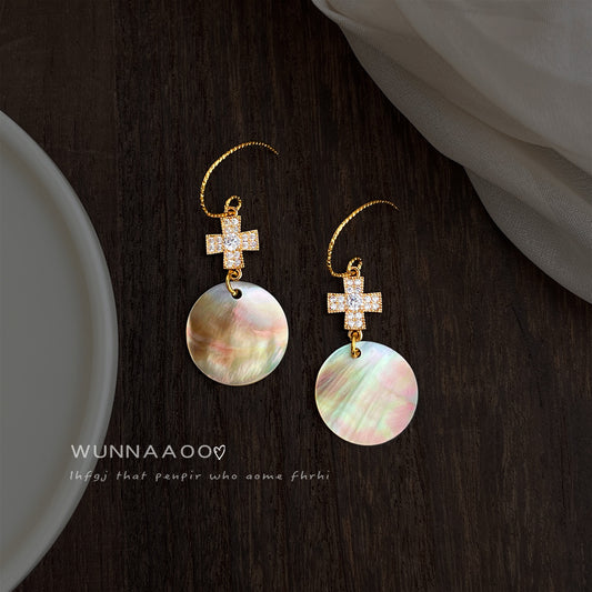 French Style Vintage Handmade Design Sense Earrings