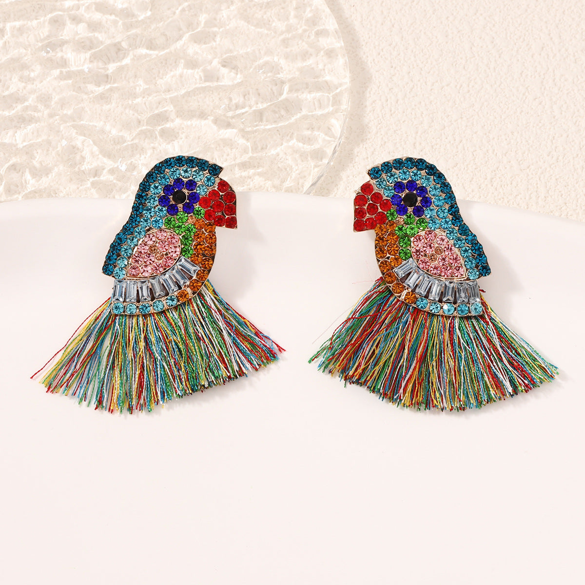 Women's Bird Diamond Cute Wild Light Luxury Temperament Casual Earrings
