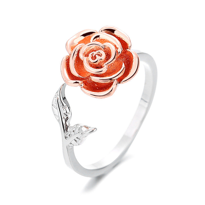 Spinning Stress Relief Copper Micro Inlay Ring