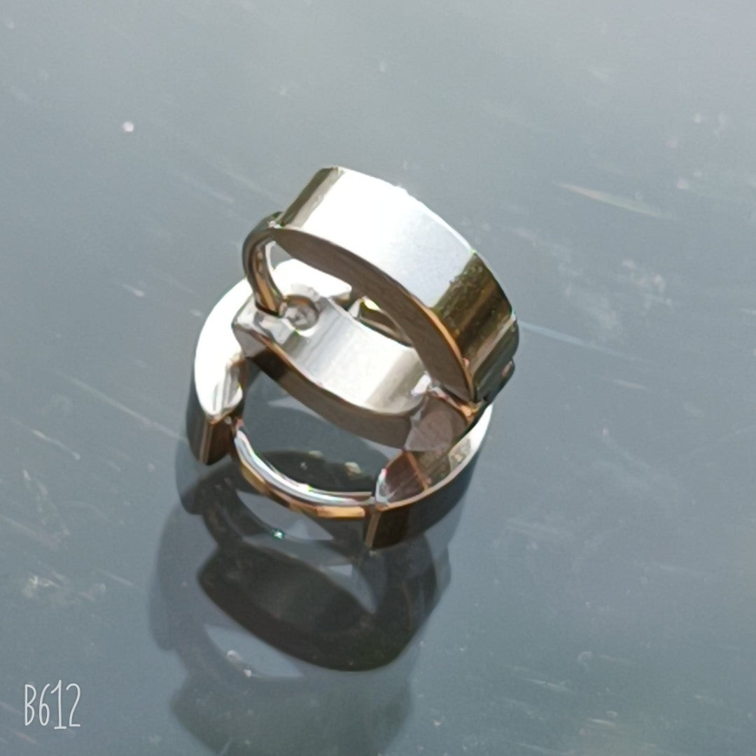 Fashion Titanium Steel Small Round Spherical Rings