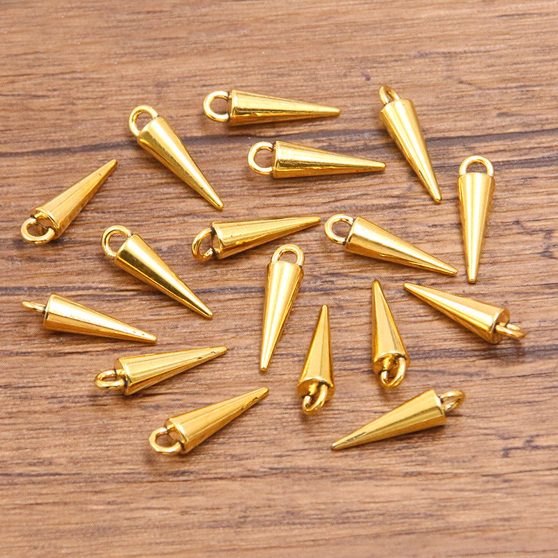 Alloy Glossy Tapered Charm Key Luggage Jewelry Accessories