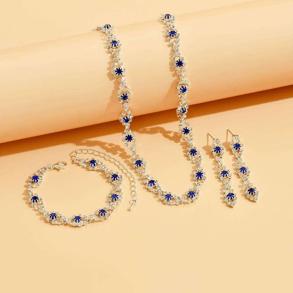 Casual New Irregular Chain Design Bridal Jewelry Set