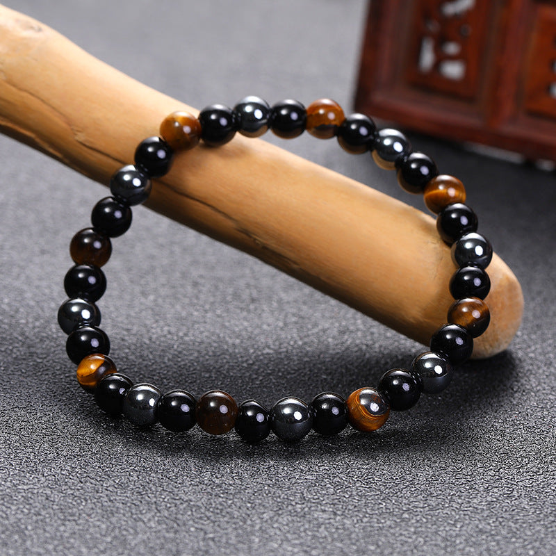 Ore Couple Colorful Tigereye Bright Stone Bracelets